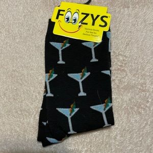 Foozy’s Women’s Collection.  Black Martinin Socks.